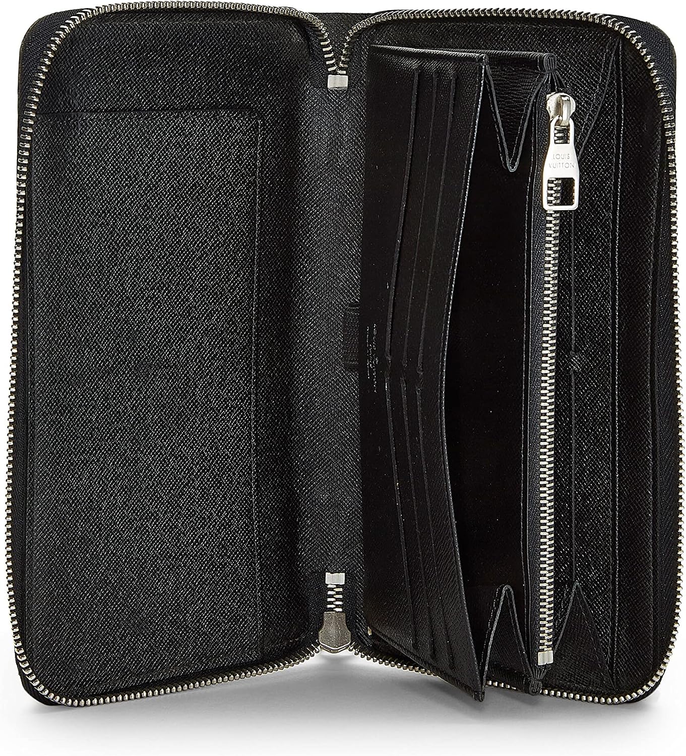 Louis Vuitton Damier Graphite Zippy Organizer | N63095 | Black - Hamxi