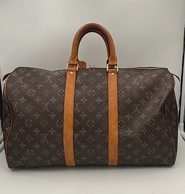 Louis Vuitton Keepall 45 Monogram Handbag - Hamxi