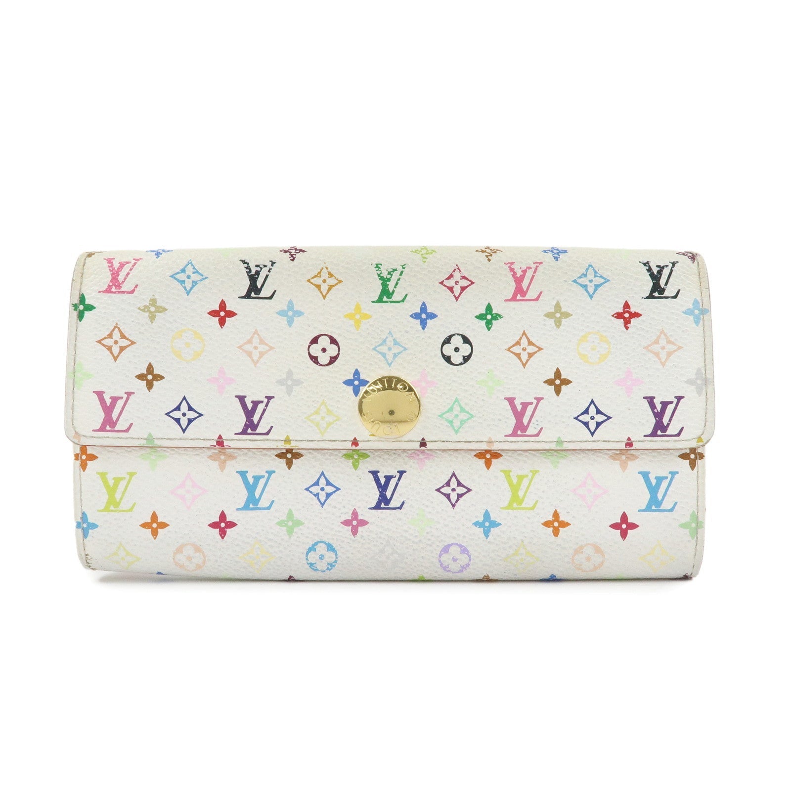 Louis Vuitton Monogram Multicolor Sarah Wallet M93532 | Pre-Loved - Hamxi