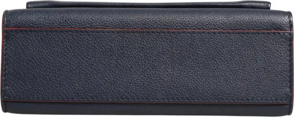 Louis Vuitton Mylockme Leather Chain Shoulder Bag - Navy Blue - Hamxi