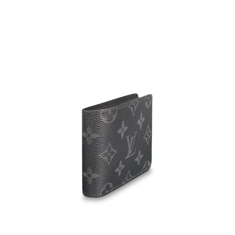 Louis Vuitton Slender Wallet | Monogram Eclipse | Men's Canvas - Hamxi