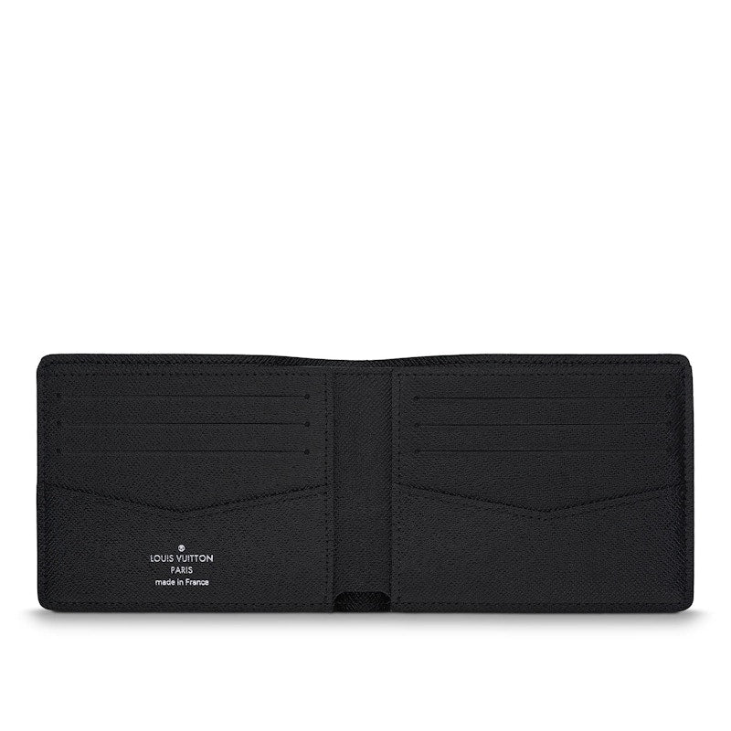 Louis Vuitton Slender Wallet | Monogram Eclipse | Men's Canvas - Hamxi