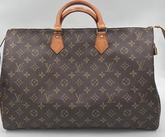LOUIS VUITTON Speedy 40 Monogram Handbag - Hamxi