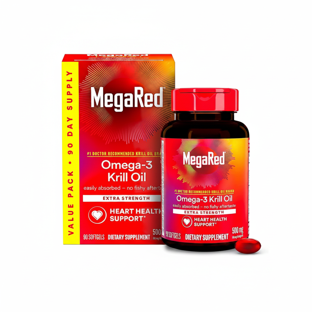 MegaRed Omega-3 Krill Oil Clean Product Image