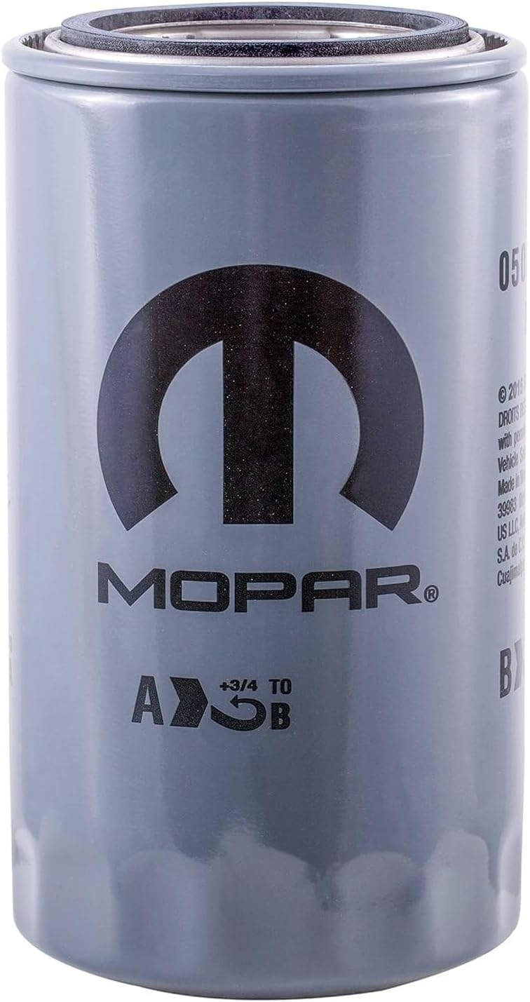 Mopar 5083285AA Engine Oil Filter | Performance Replacement Part - Hamxi