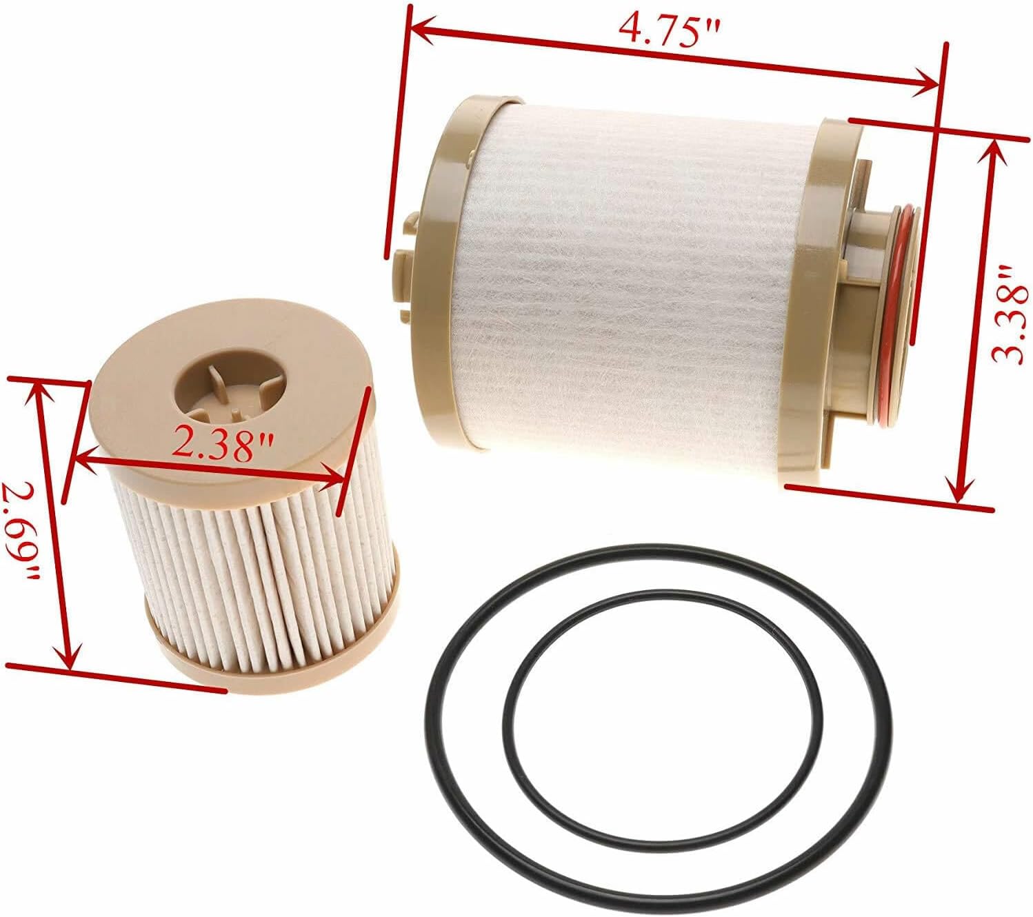 Motorcraft FD-4616 Fuel Filter | For 2003-2007 Ford 6.0L Powerstroke Diesel - Hamxi