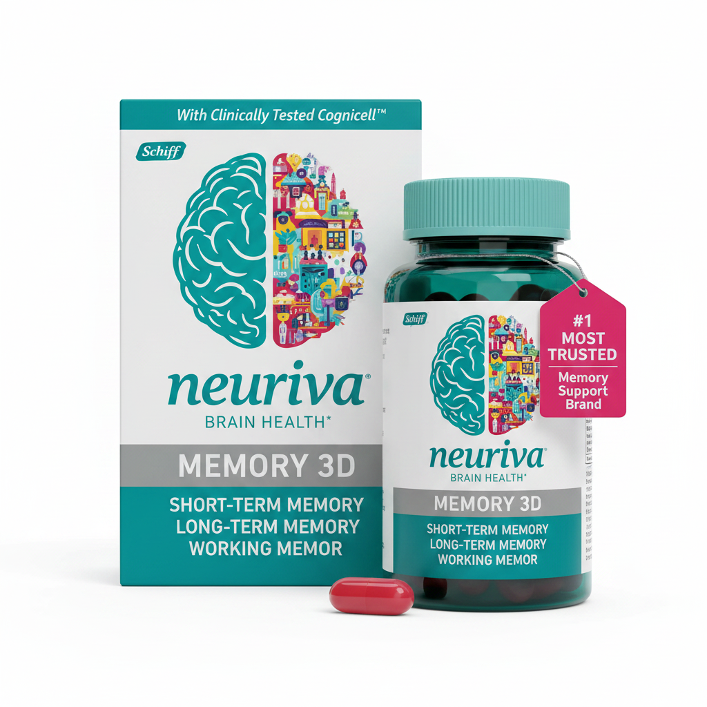Neuriva Memory 3D Clean Product Image v2