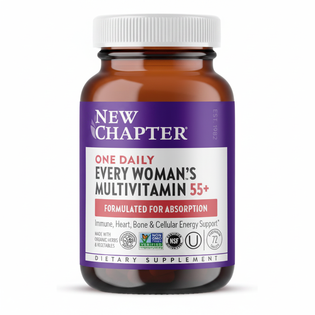 New Chapter Every Woman's Multivitamin 55+ Clean Product Image