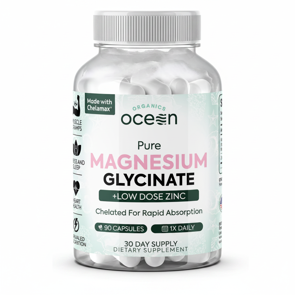 Organics Ocean Magnesium Glycinate Clean Product Image