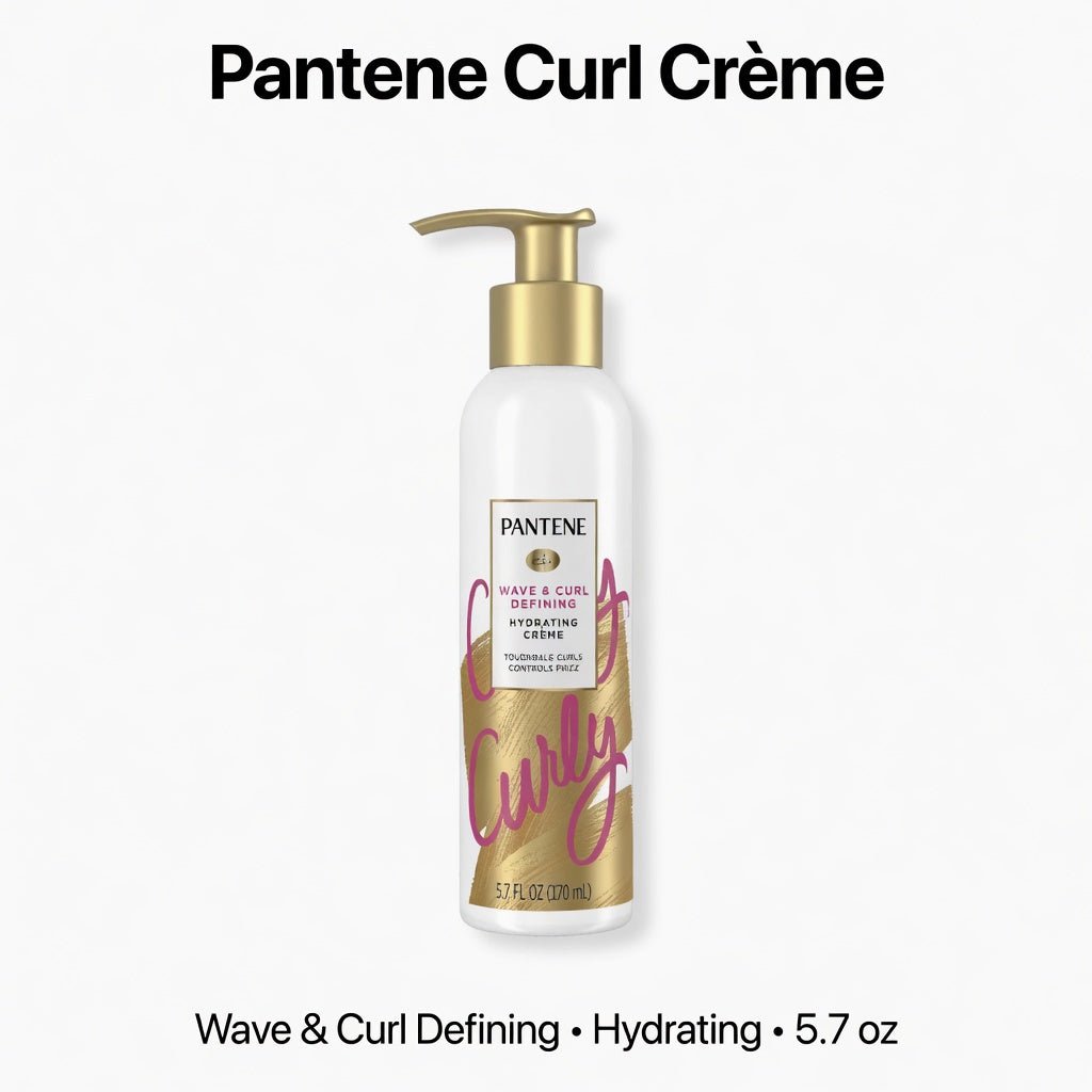 Pantene Wave & Curl Defining Hydrating Crème 5.7 oz - Hamxi