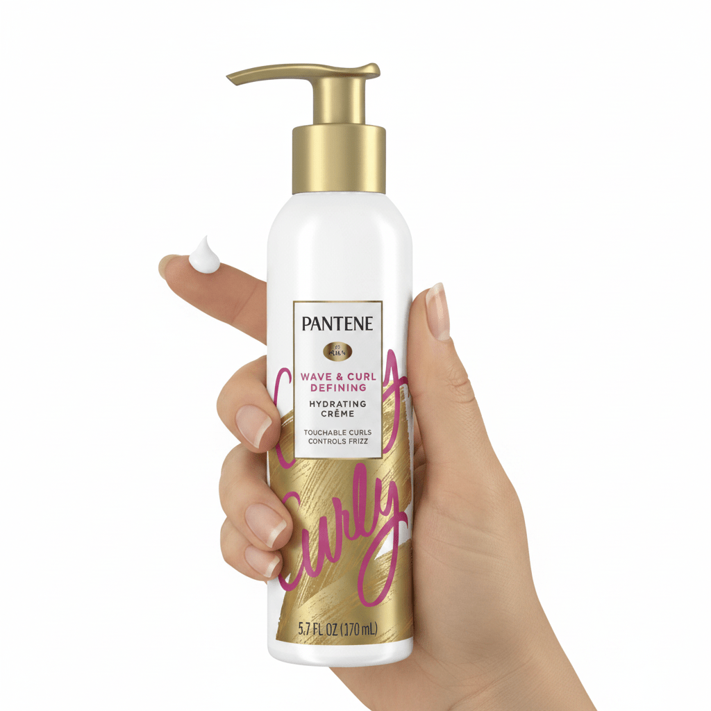 Pantene Wave & Curl Defining Hydrating Crème | 5.7 oz | Curl Cream - Hamxi