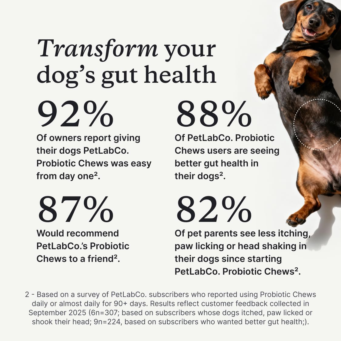 PetLab Co. Probiotics for Dogs | 30 Soft Chews | Gut Health Support | Salmon - Hamxi