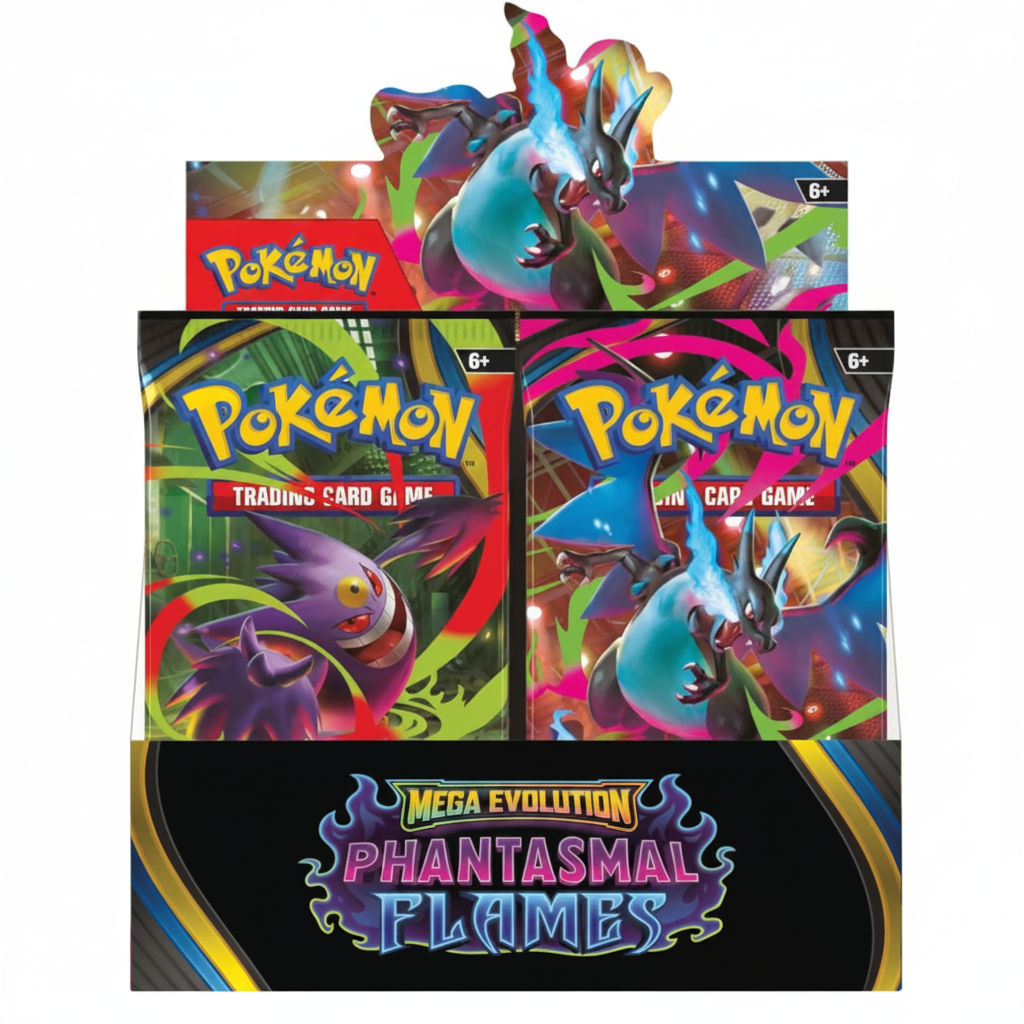 Pokémon TCG Mega Evolution Phantasmal Flames Elite Trainer Box | ME01 Sealed - Hamxi