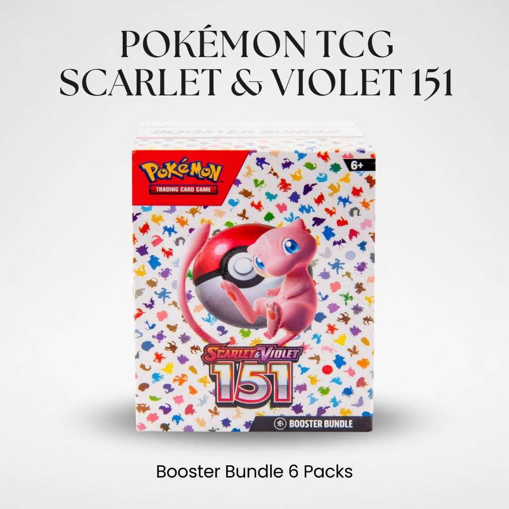 Pokémon TCG Scarlet & Violet 151 Booster Bundle (6 Packs) - Hamxi