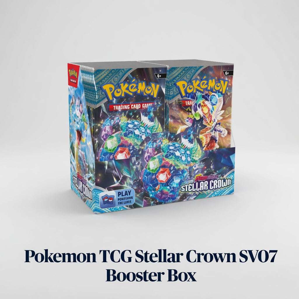 Pokemon TCG Stellar Crown SV07 Booster Box | Factory Sealed | English - Hamxi