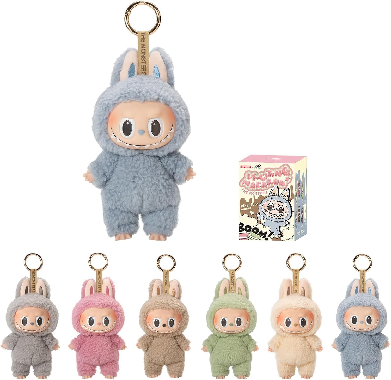 POP MART Labubu Exciting Macaron | Vinyl Figure | Blind Box Collectible - Hamxi
