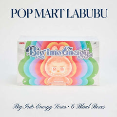 POP MART Labubu The Monsters Big Into Energy Series Vinyl Plush Pendant Sealed Case (6 Blind Boxes) - Hamxi