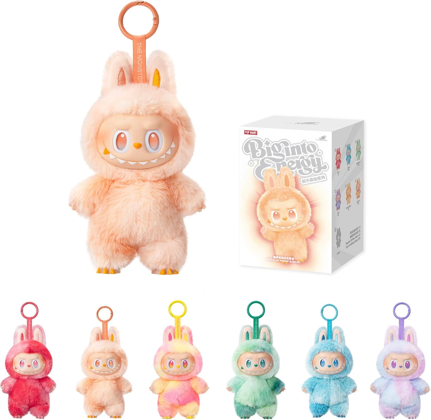 POP MART The Monsters Big into Energy | Vinyl Plush Pendant Blind Box - Hamxi
