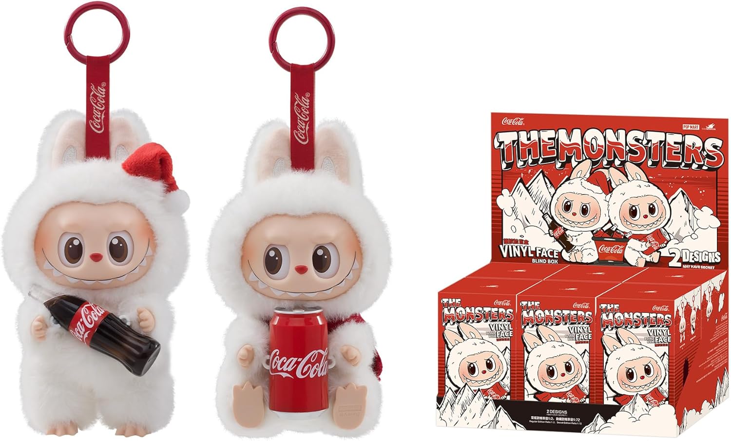 POP MART The Monsters Coca-Cola Series | Vinyl Face Blind Box | Random Figure - Hamxi