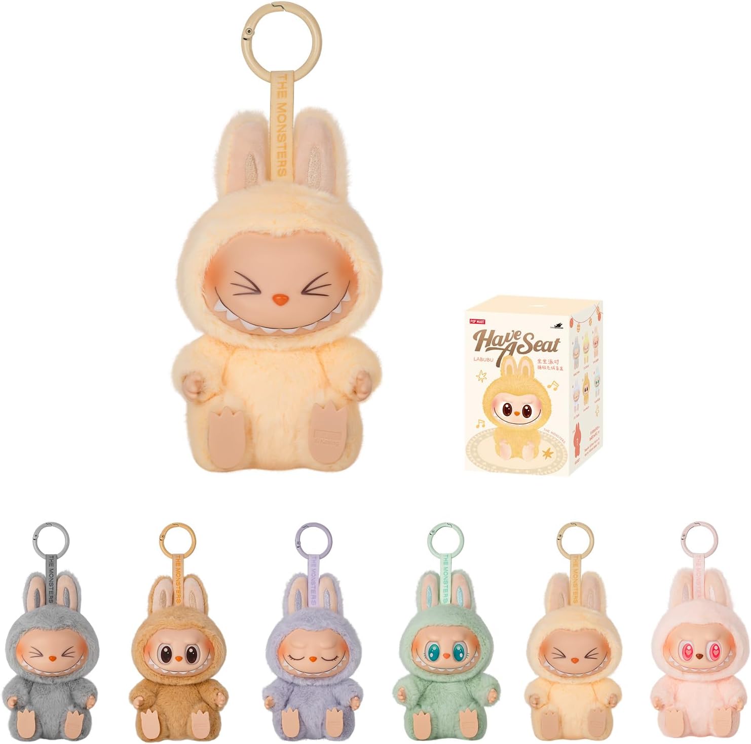 POP MART The Monsters Have a Seat | Vinyl Plush Blind Box | Random Figure - Hamxi