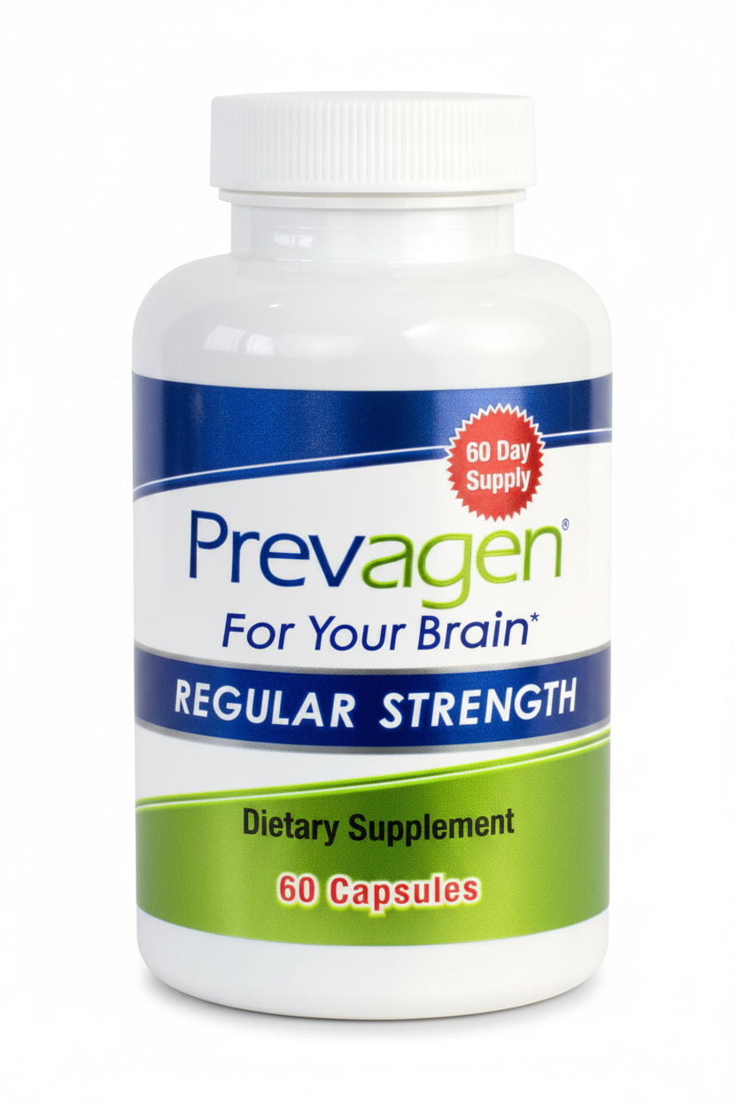 Prevagen Regular Strength – Clean White Background