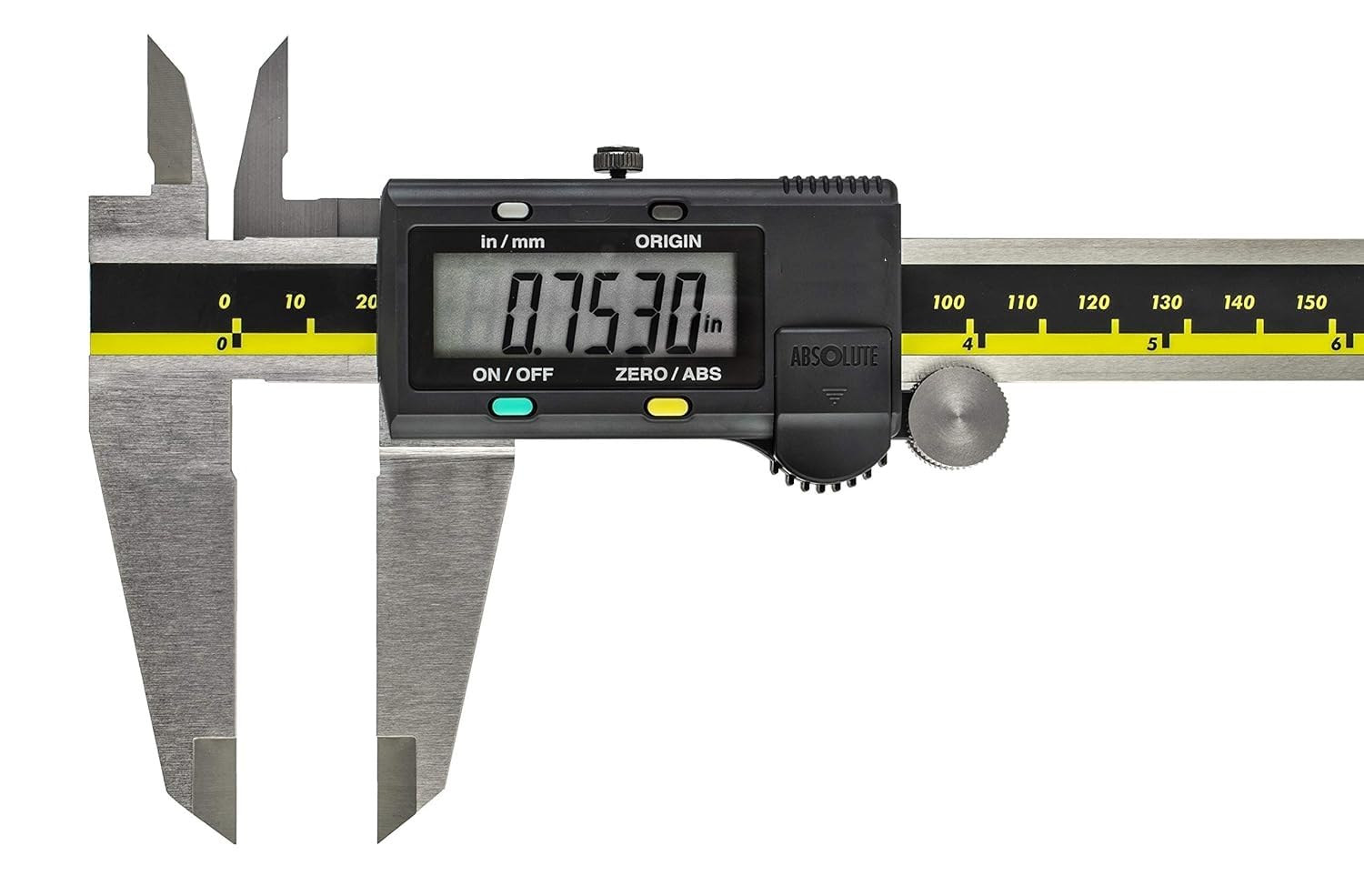 Mitutoyo 500-193-30 Digital Caliper | 12" (300mm) | AOS Encoder | Stainless Steel