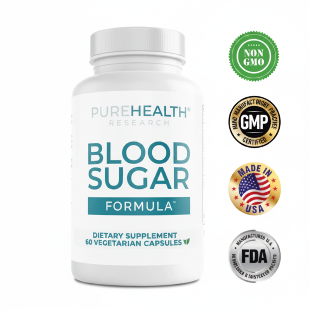 PureHealth Blood Sugar Formula Clean Product Image