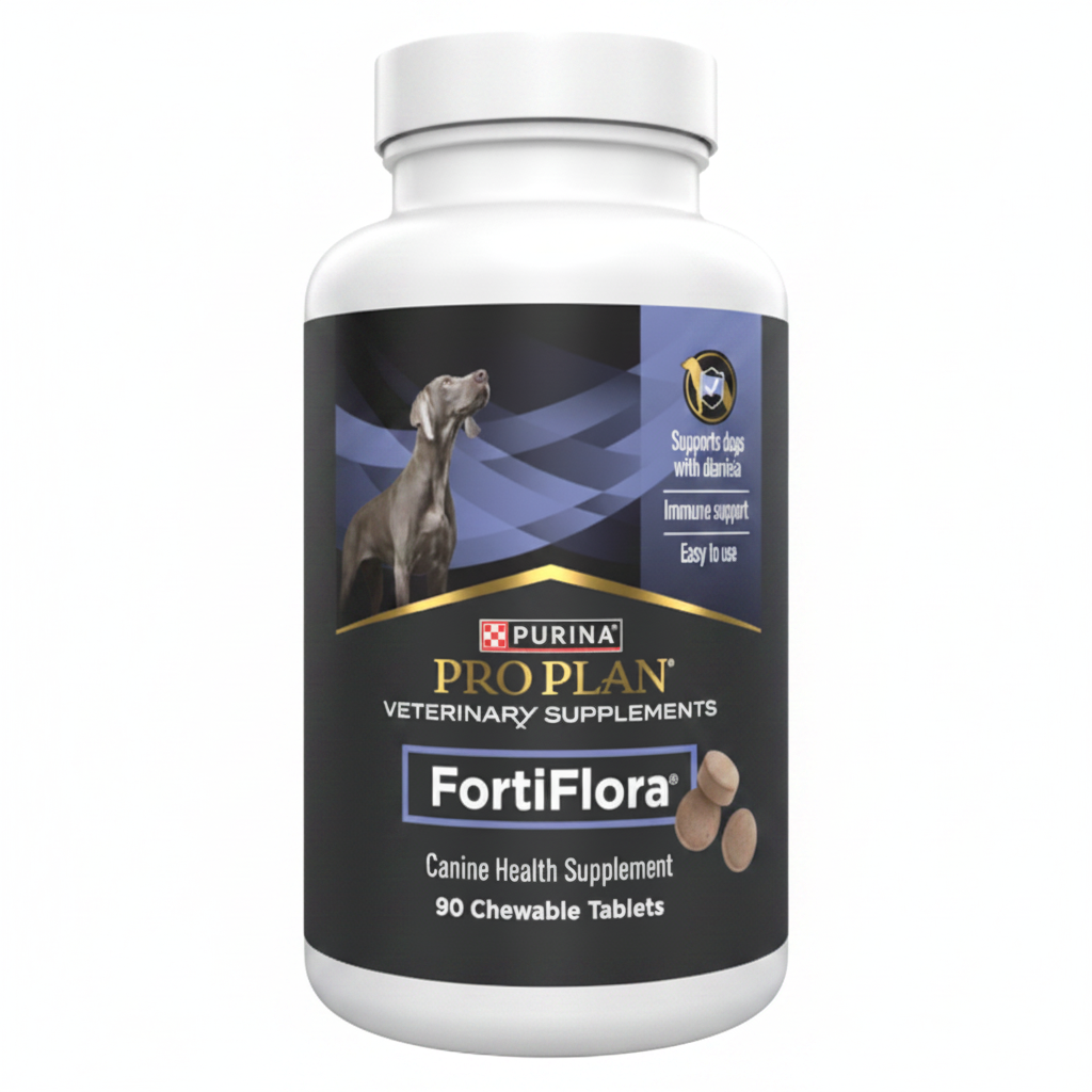 Purina Pro Plan FortiFlora 90 Chewable Tablets - Pure White