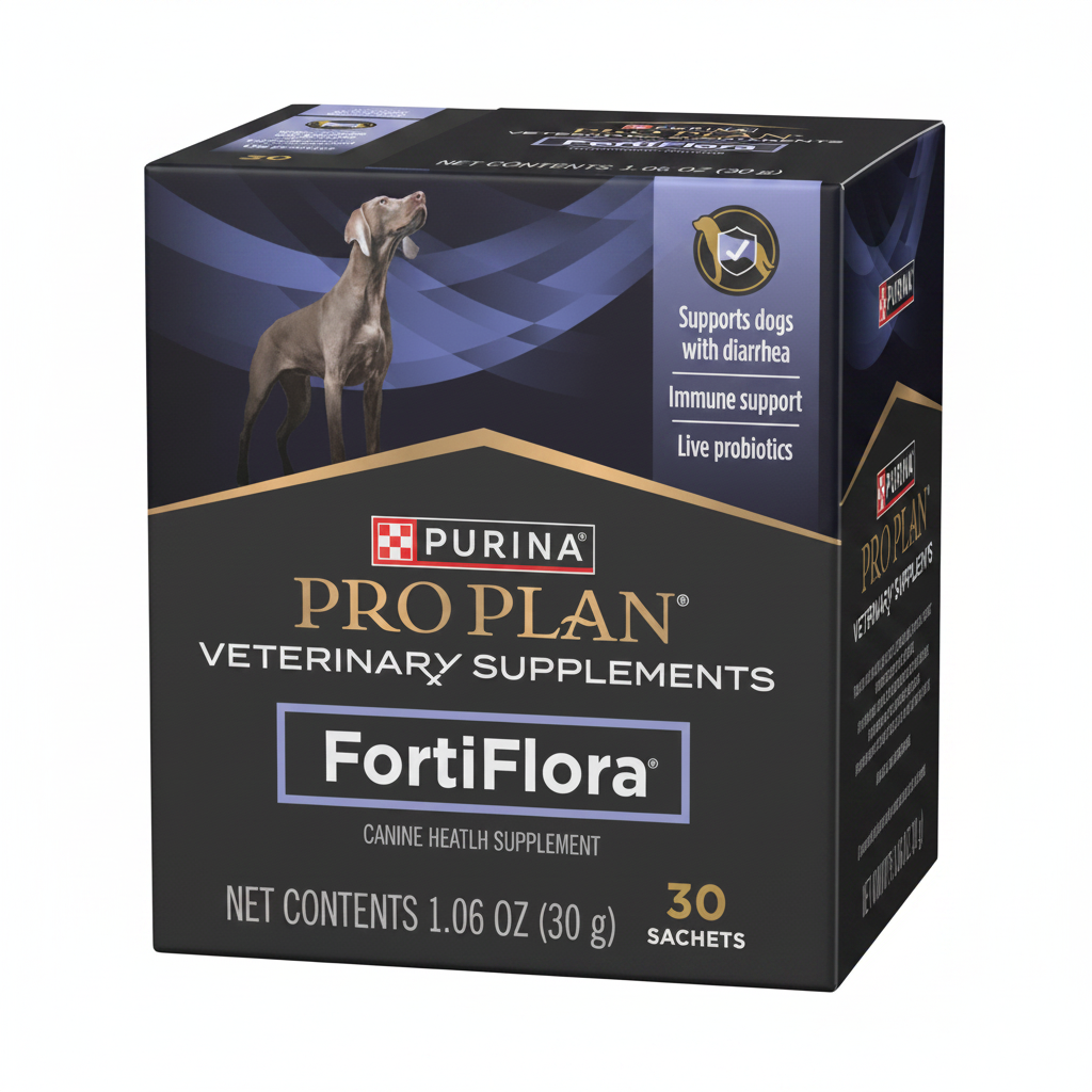 Purina Pro Plan FortiFlora Canine Supplement Box