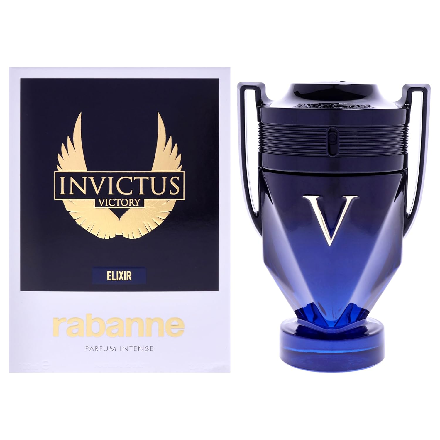 Rabanne Invictus Victory Elixir Parfum | 3.4 oz | Intense Men's Cologne - Hamxi