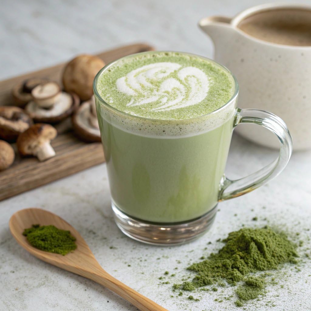RYZE SUPERFOODS Mushroom Matcha | 30 Servings - Hamxi