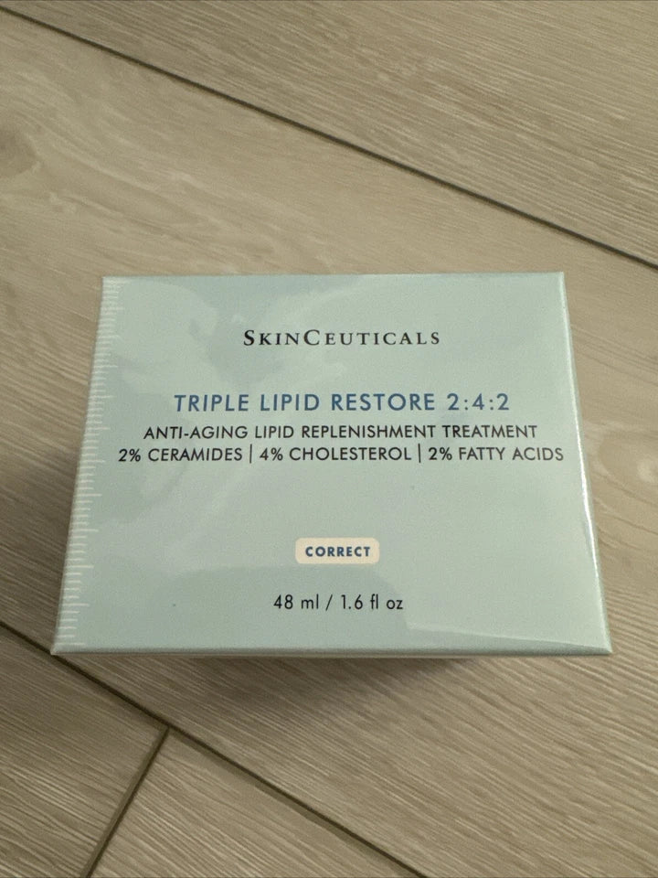 SkinCeuticals Triple Lipid Restore 2:4:2 Anti-Aging Lipid Replenishment Treatment 48ml / 1.6 fl oz New Sealed