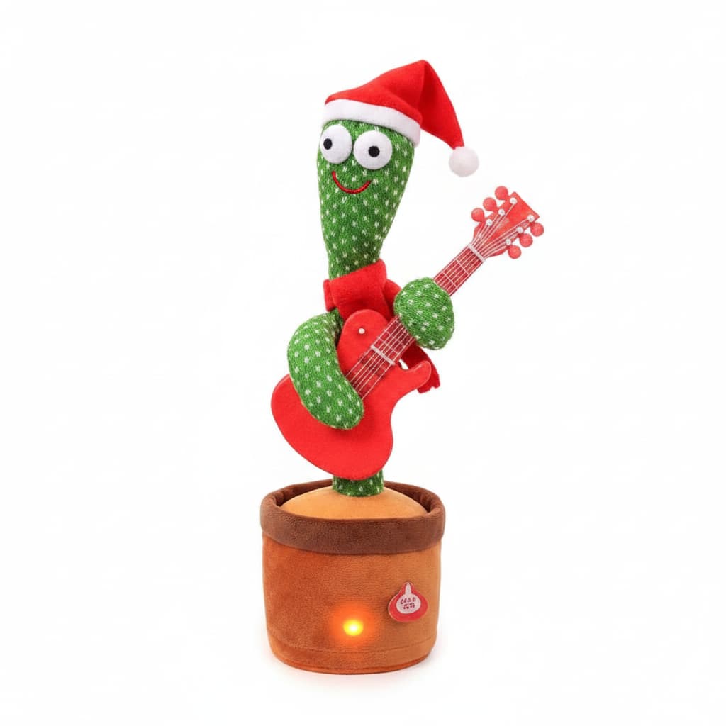Talking Dancing Cactus Toy for Kids | Recordable Repeating Plush | 5 Styles - Hamxi