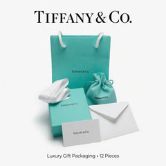 Tiffany & Co. Authentic Gift Bags, Boxes, Pouches & Ribbon Lot - 12 Pieces - Hamxi