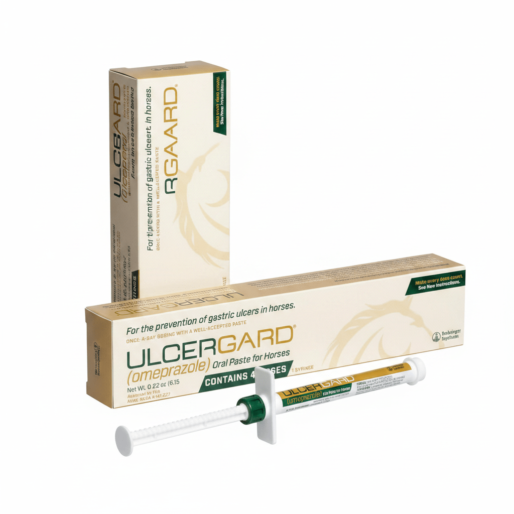 UlcerGard Omeprazole Paste for Horses | 3-Pack | Ulcer Prevention - Hamxi