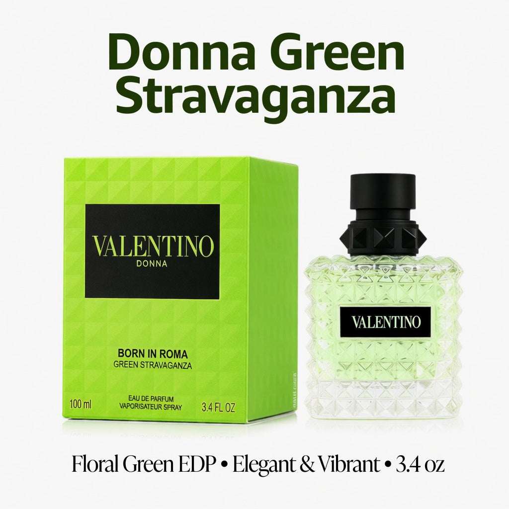 Valentino Donna Born In Roma Green Stravaganza Eau de Parfum 3.4 fl oz - Hamxi
