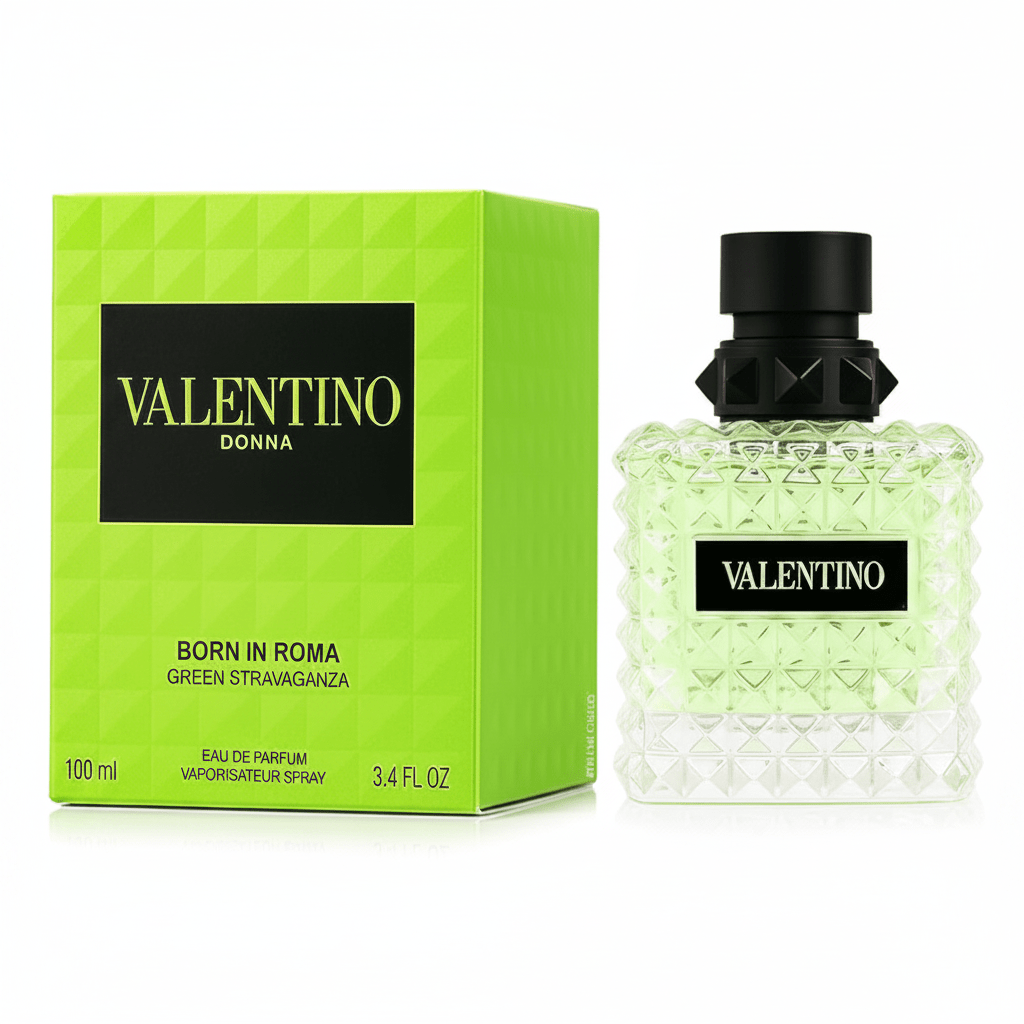 Valentino Donna Born In Roma Green Stravaganza EDP | 3.4 oz | Floral Women's Fragrance - Hamxi