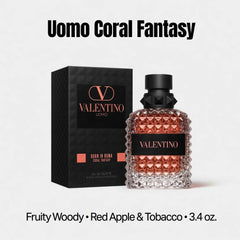 Valentino Uomo Born In Roma Coral Fantasy Eau de Toilette 3.4 fl oz - Hamxi