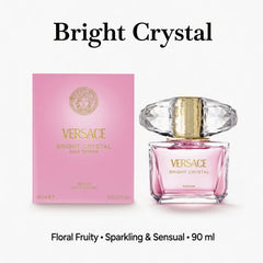 Versace Bright Crystal Parfum 3.0 fl oz / 90 ml - Hamxi