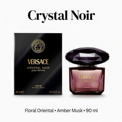 Versace Crystal Noir Parfum 3.0 fl oz / 90 ml - Hamxi