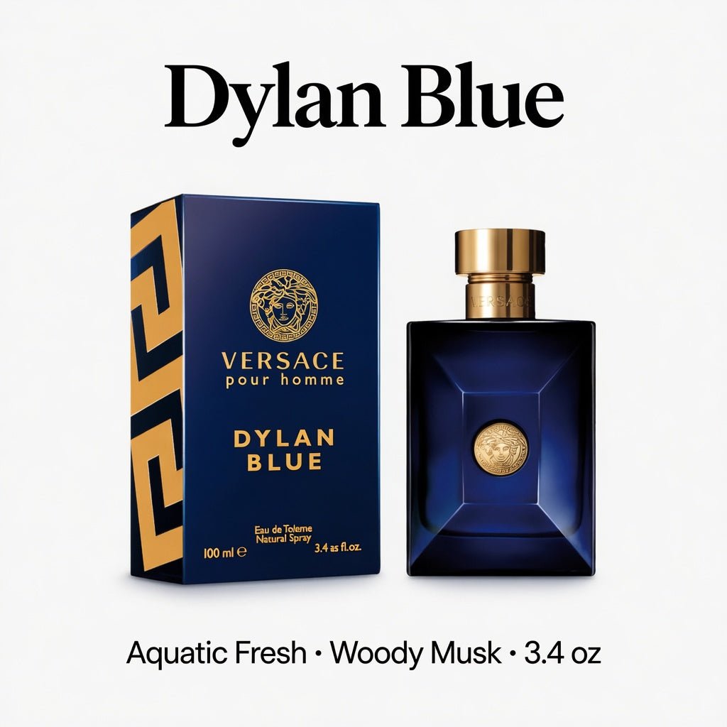 Versace Dylan Blue Pour Homme Eau de Toilette 3.4 fl oz / 100 ml - Hamxi
