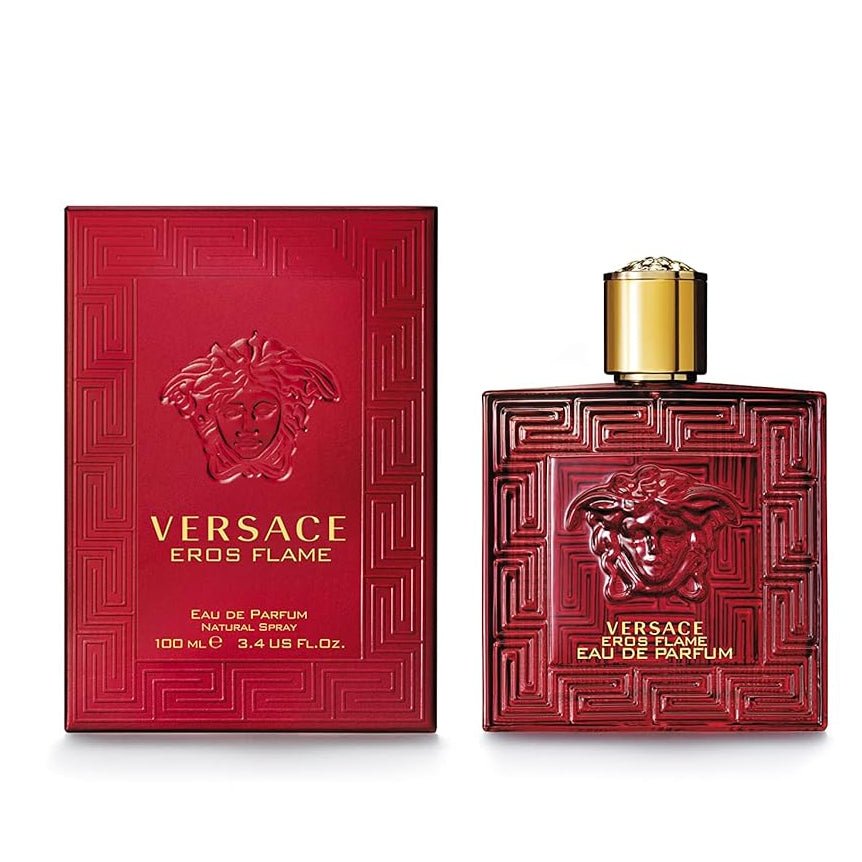 Versace Eros Flame EDP | 3.4 oz | Fruity Woody Men's Fragrance - Hamxi