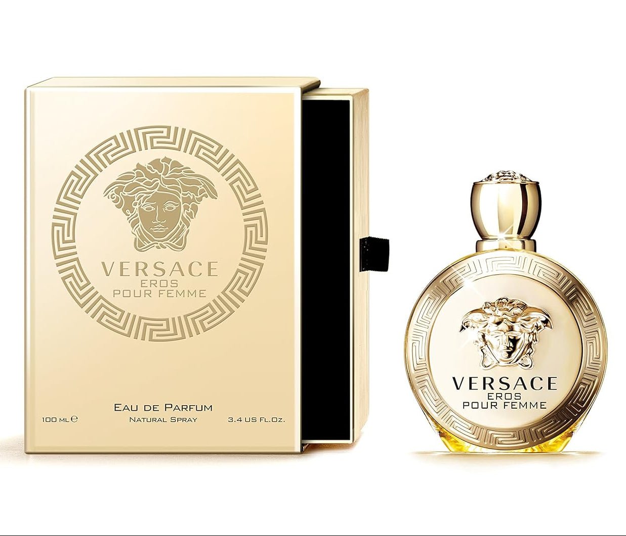 Versace Eros Pour Femme EDP | 3.4 oz | Floral Women's Fragrance - Hamxi
