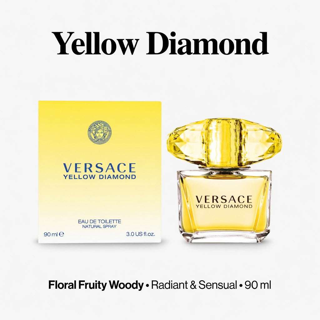 Versace Yellow Diamond Eau de Toilette 3.0 fl oz / 90 ml - Hamxi
