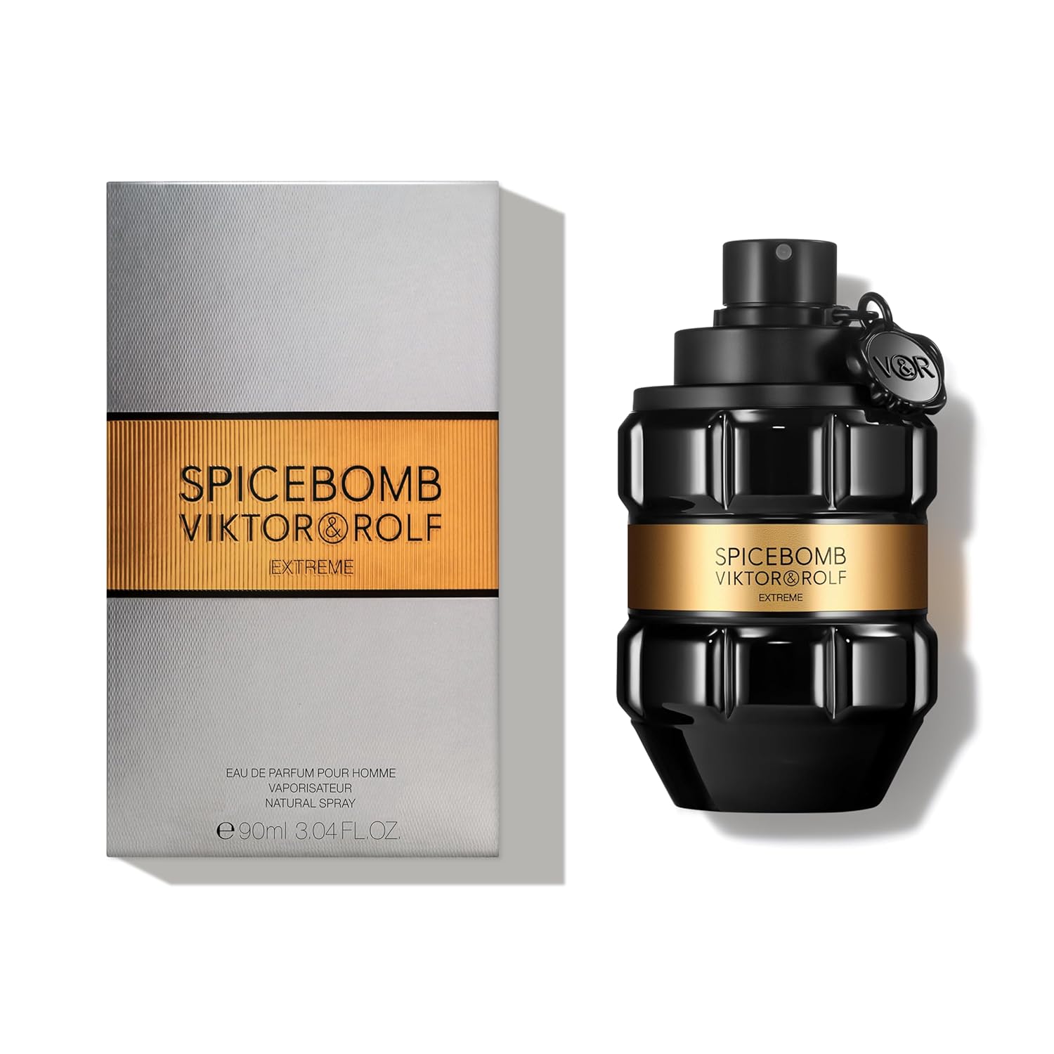 Viktor & Rolf Spicebomb Extreme EDP | 3.04 oz | Woody Spicy Men's Cologne - Hamxi