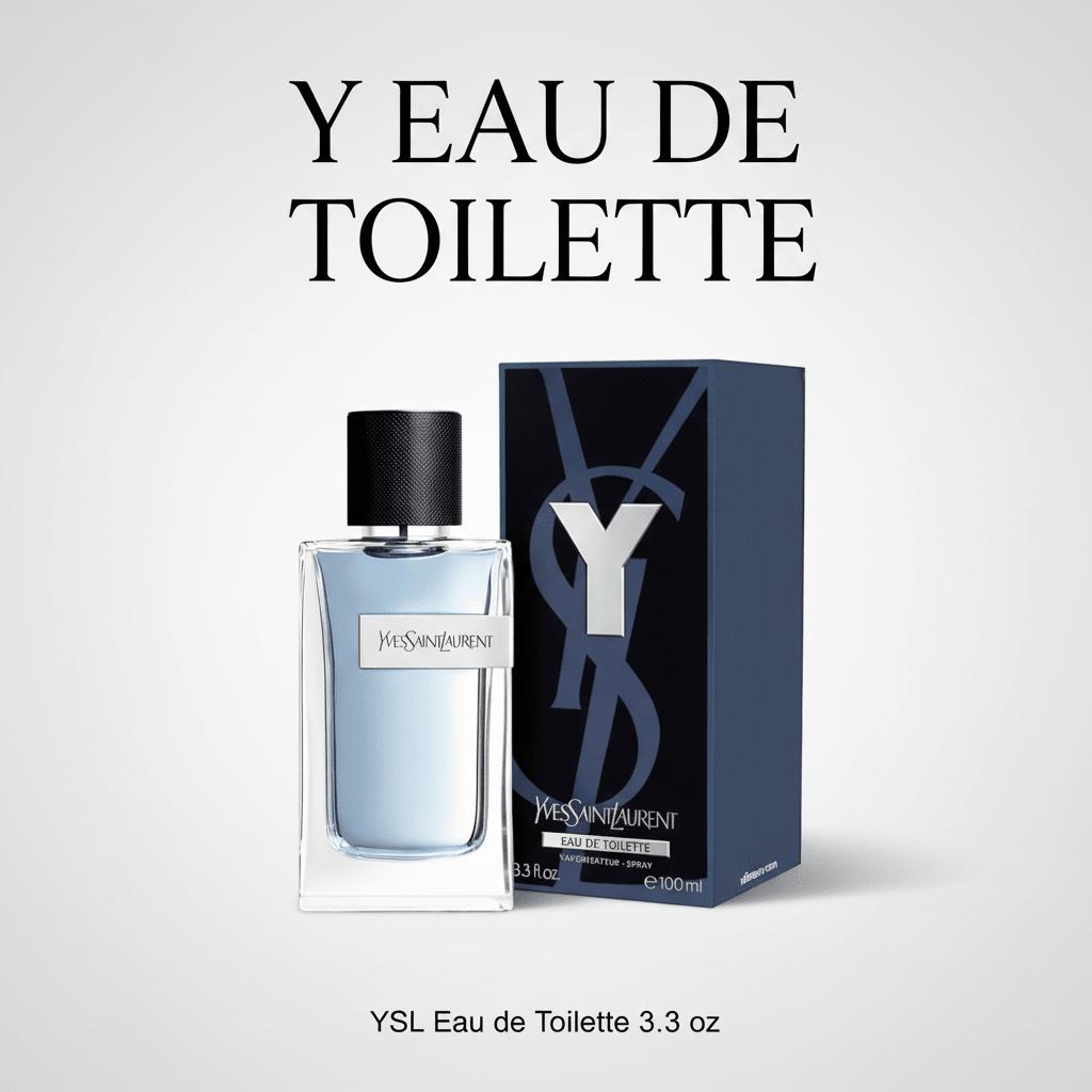 YSL Y Eau de Toilette | 3.3 oz | Fresh Men's Fragrance - Hamxi